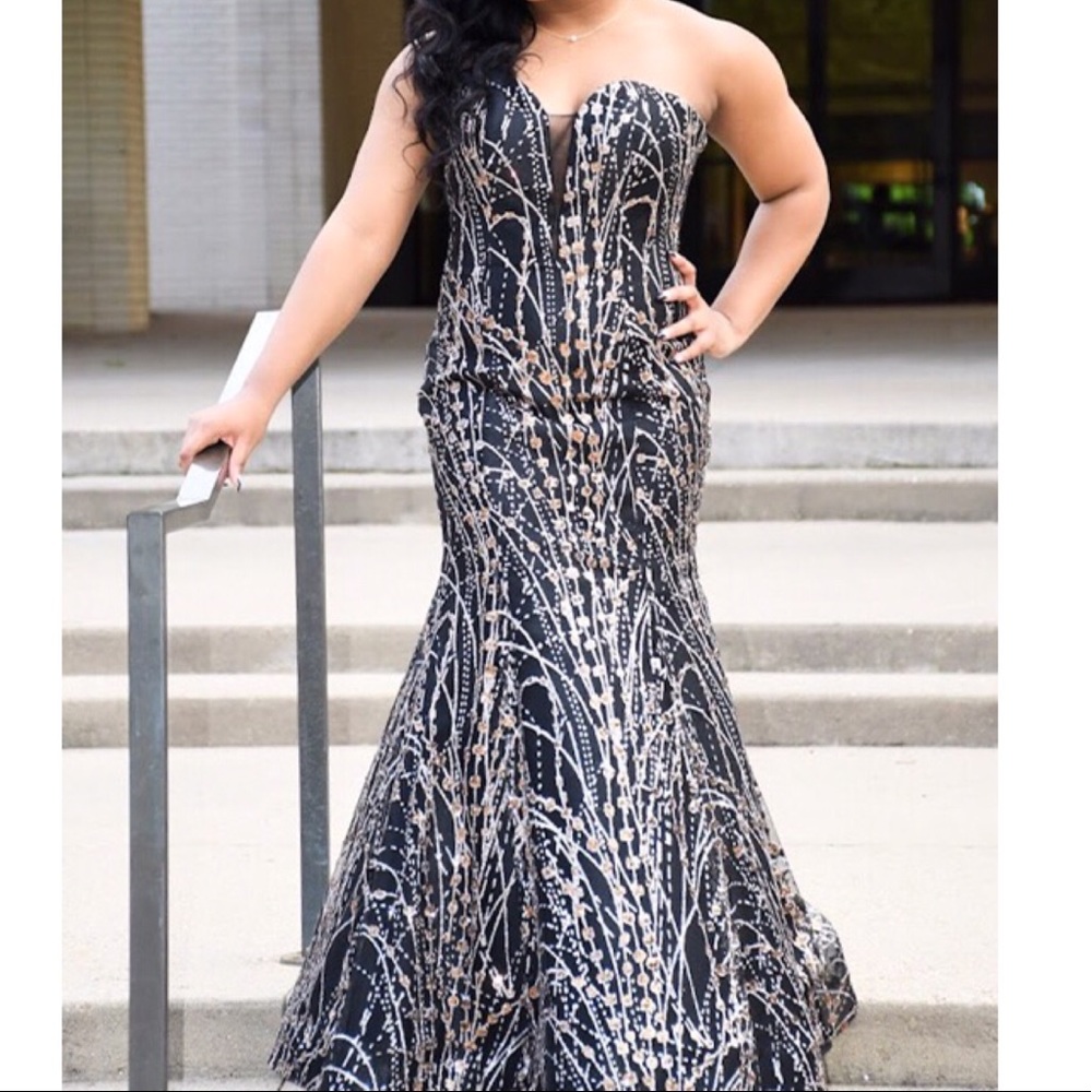 Clarisse Fitted Mermaid Prom dress